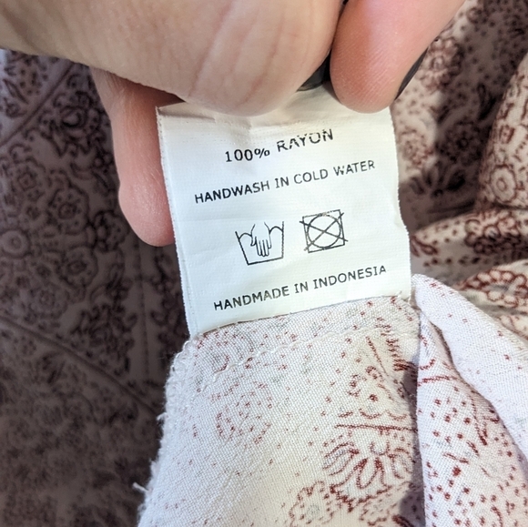 Faithfull The Brand Urban Outfitters Luci Pattered Mini Dress Pink Floral Tie XS - Picture 15 of 16